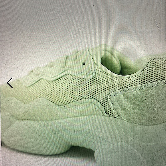 NWOT ASOS DESIGN Divine Chunky Sneakers in Mint Green - Picture 3 of 8